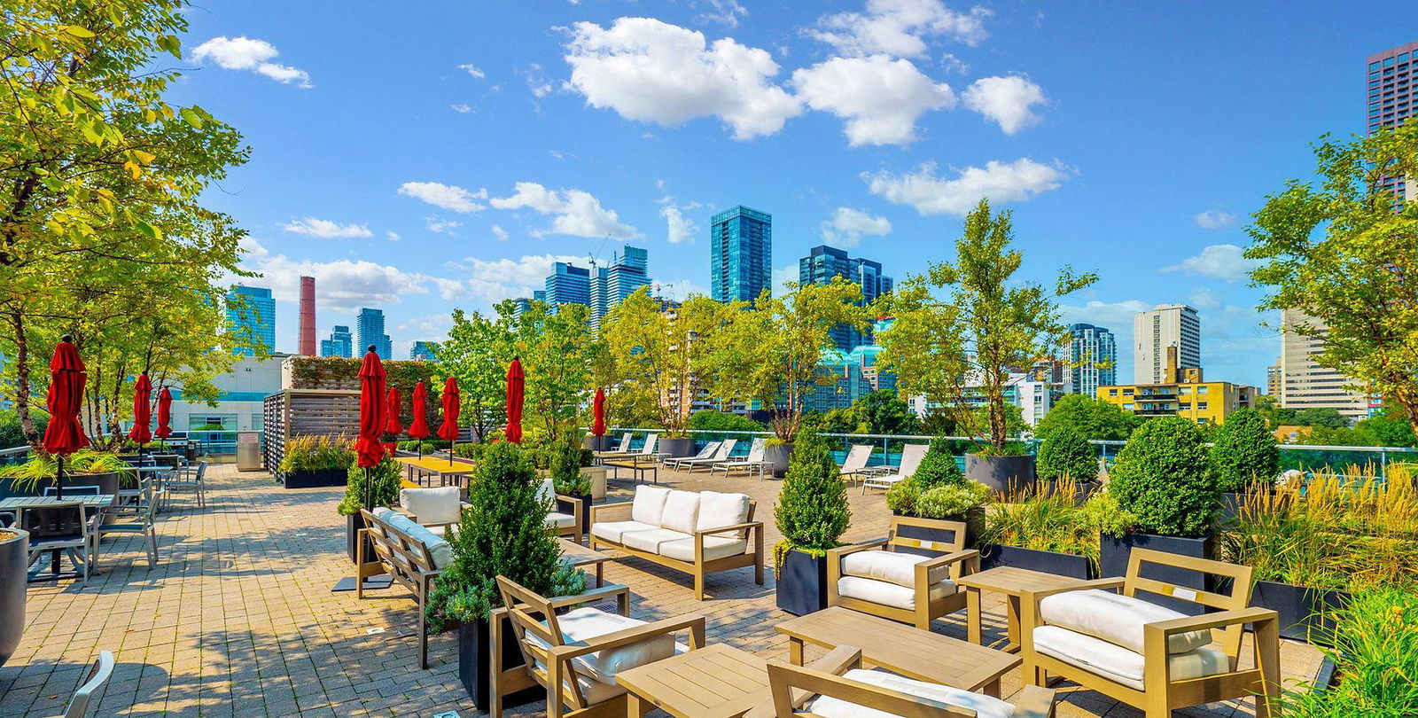 Rooftop Deck — The 500 Sherbourne Condos, Downtown, Toronto