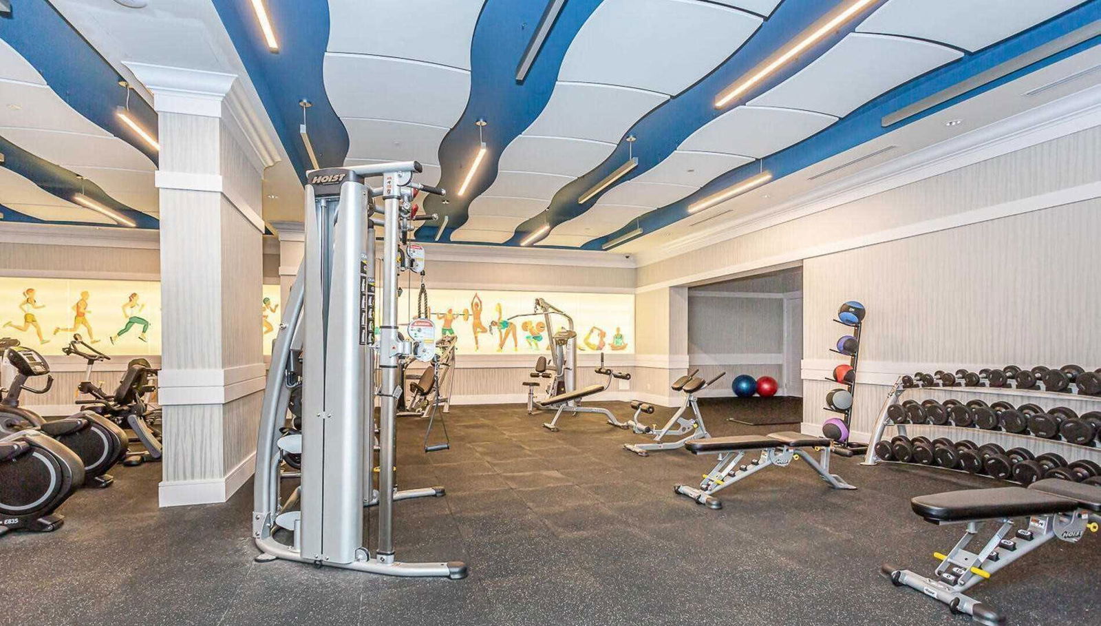 Gym — Park Avenue Place Towers, Vaughan, Toronto