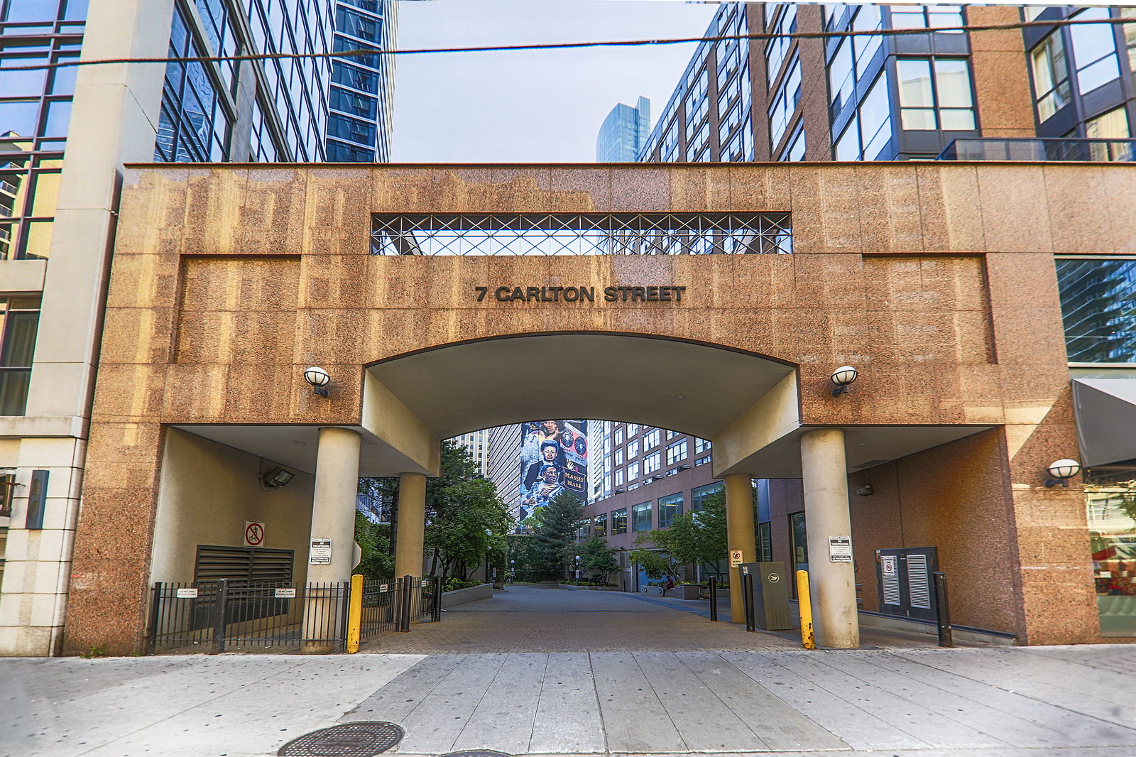 Building Entrance — The Ellington, Downtown, Toronto