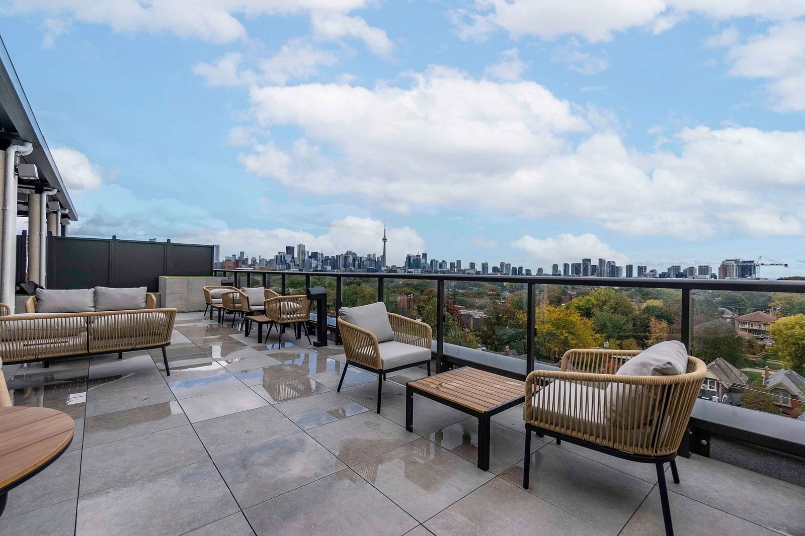 Rooftop Deck — The Carvalo on College, West End, Toronto