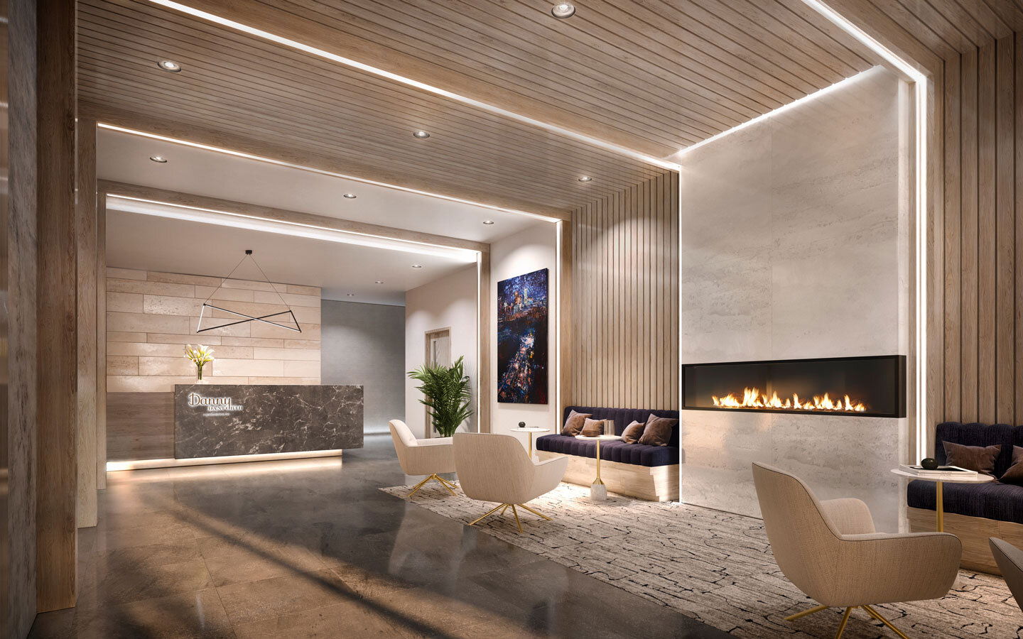 Lobby — Danforth Park, Scarborough, Toronto