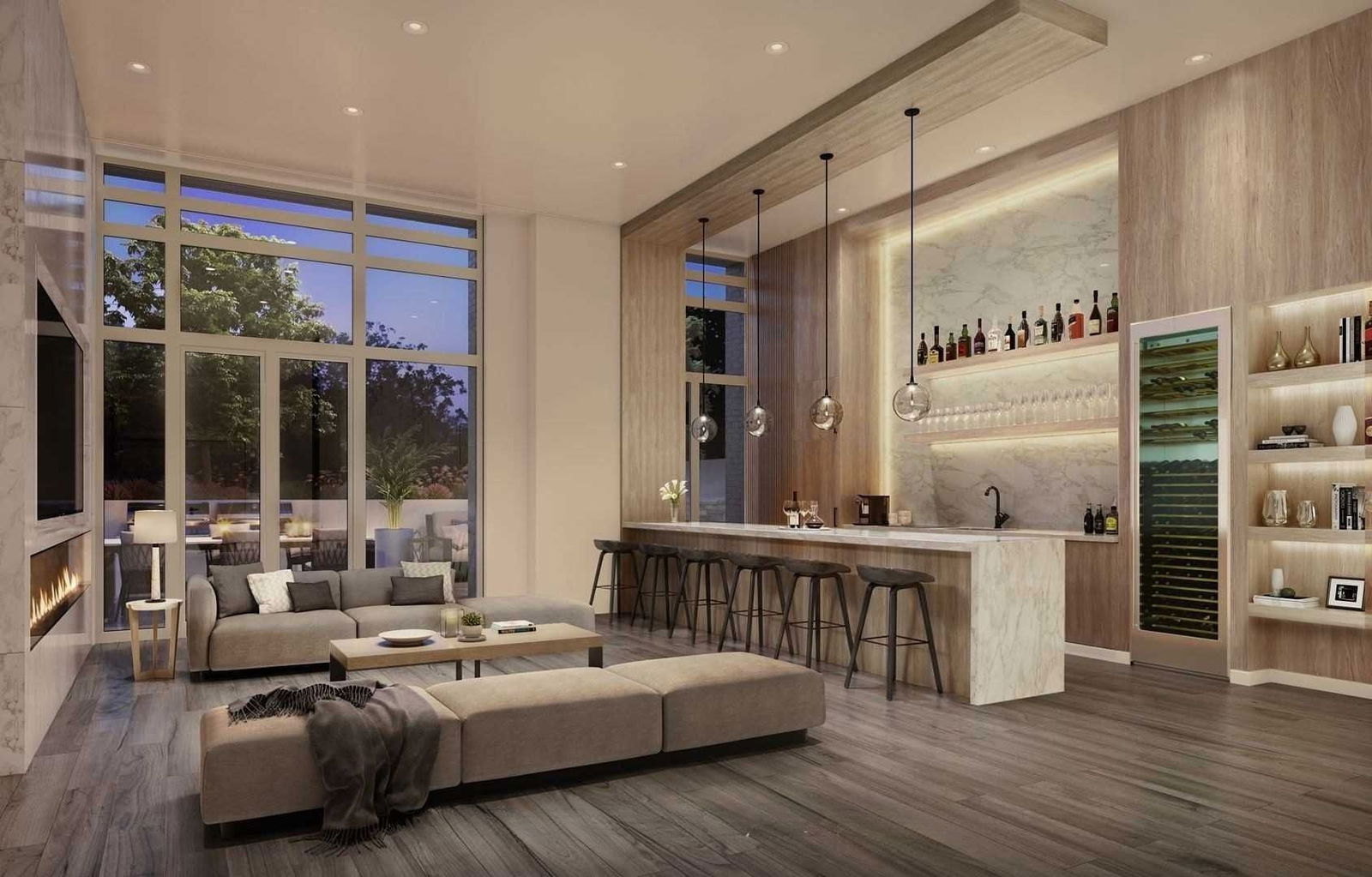 Lounge — Danforth Park, Scarborough, Toronto