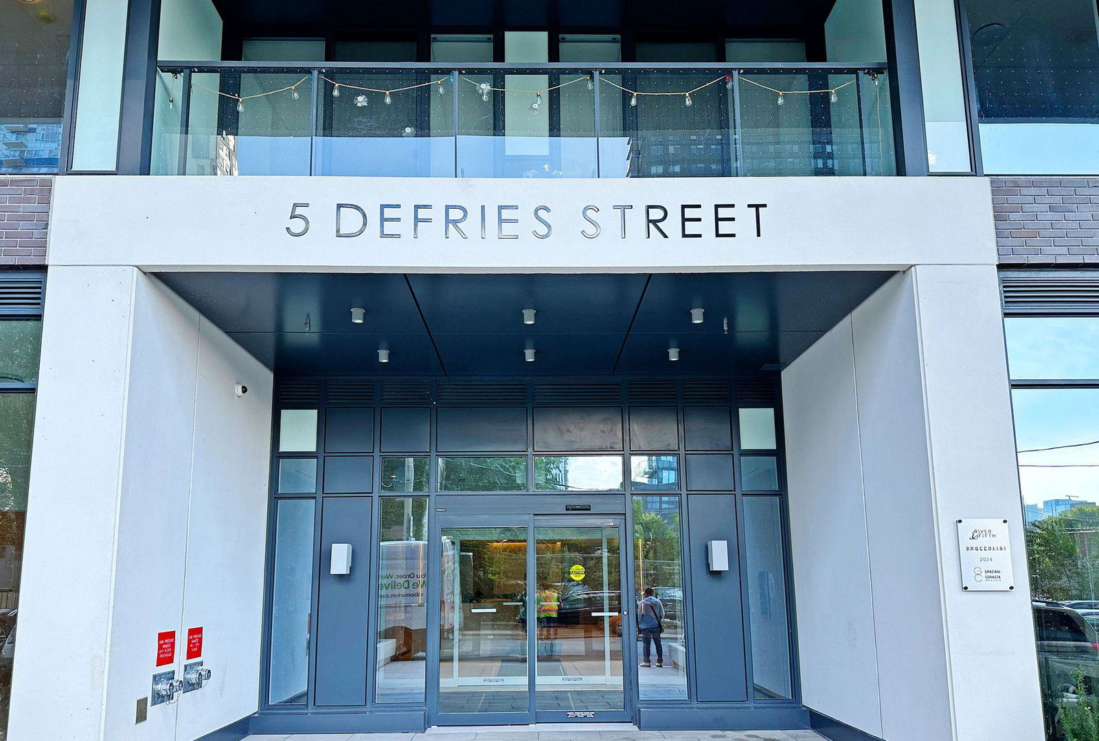 Entrance — River & Fifth Condos, Downtown, Toronto