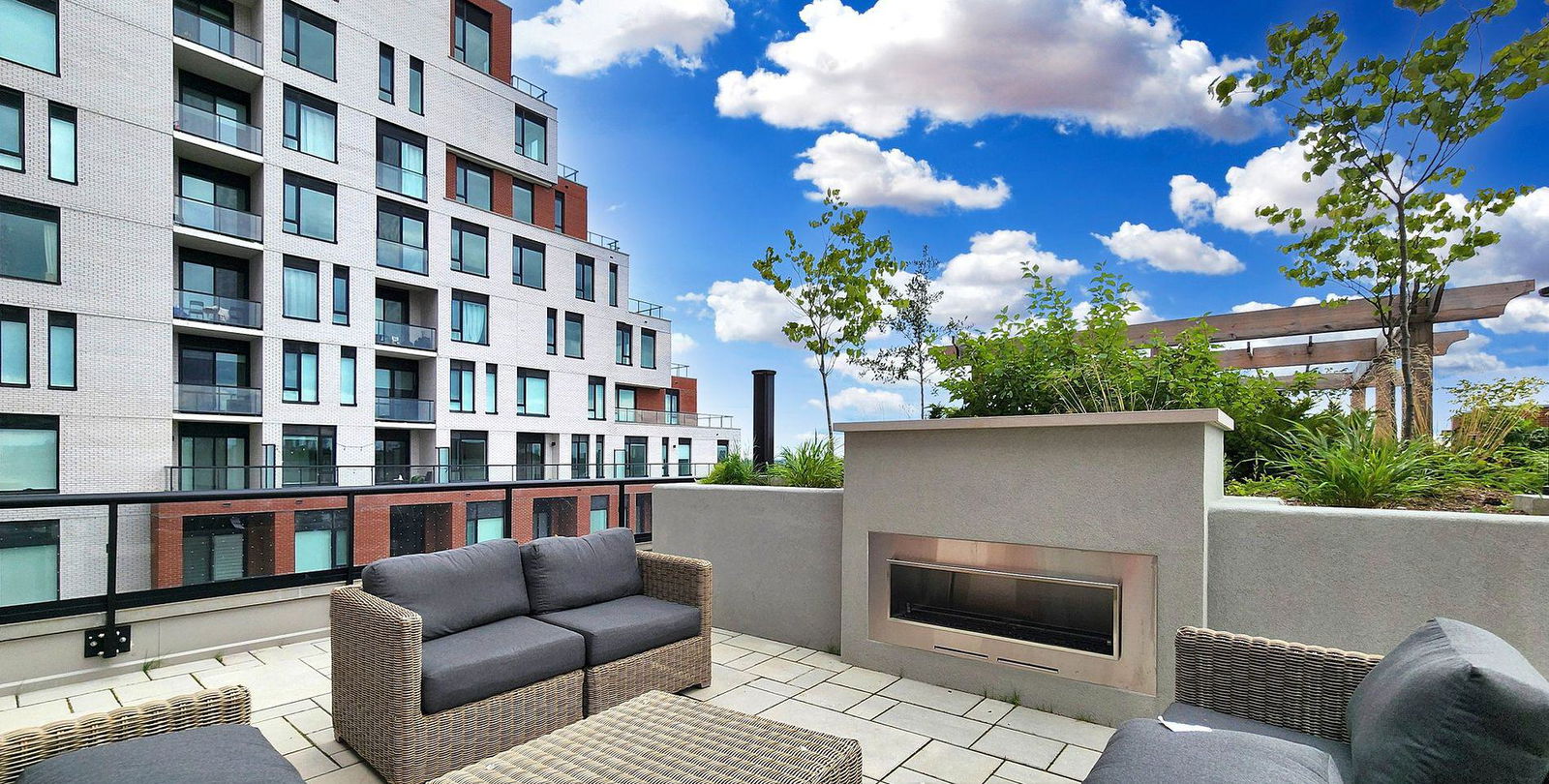 Patio — The Keeley Condos, North York, Toronto