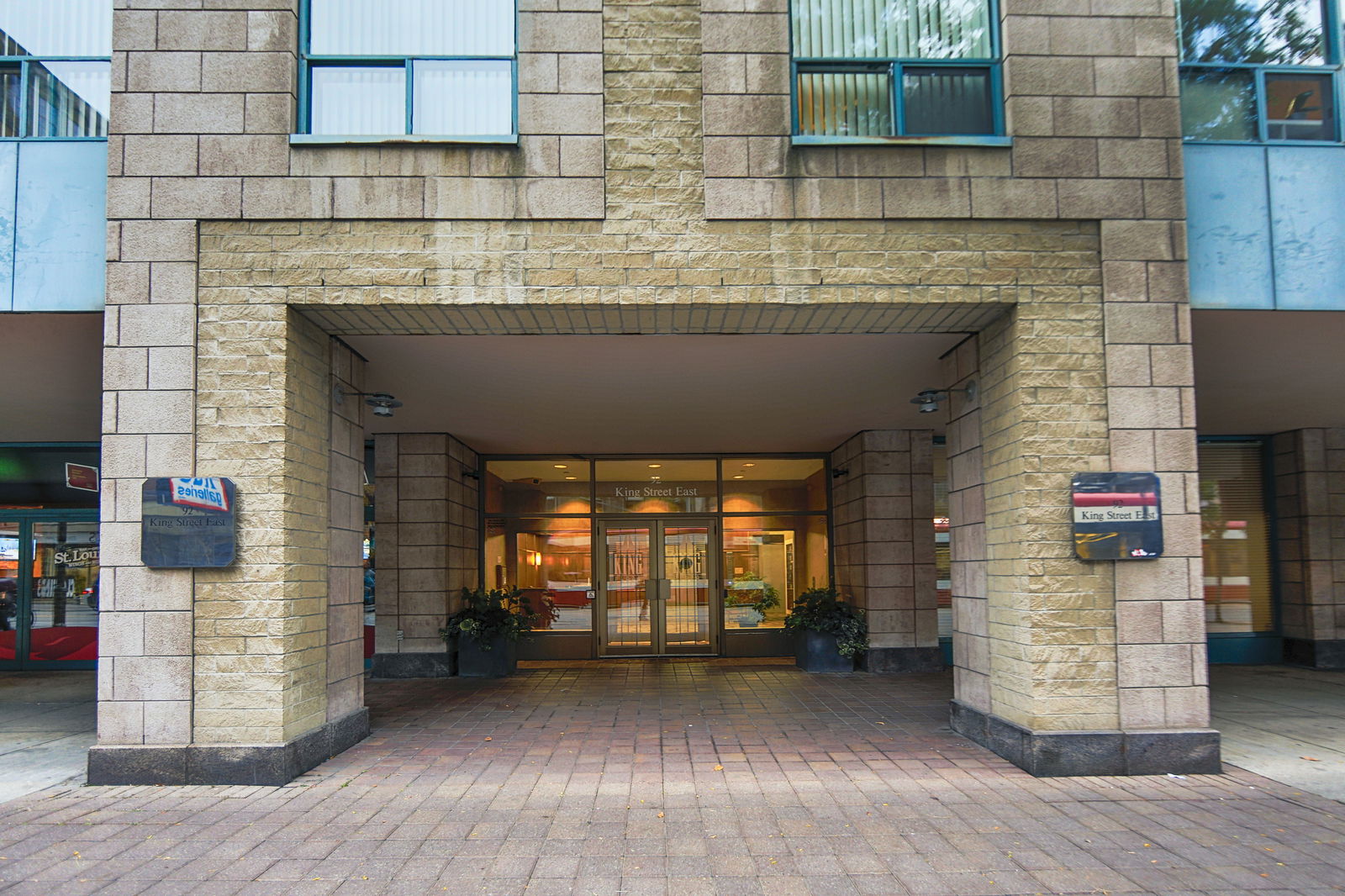 Entrance — King Plaza, Downtown, Toronto