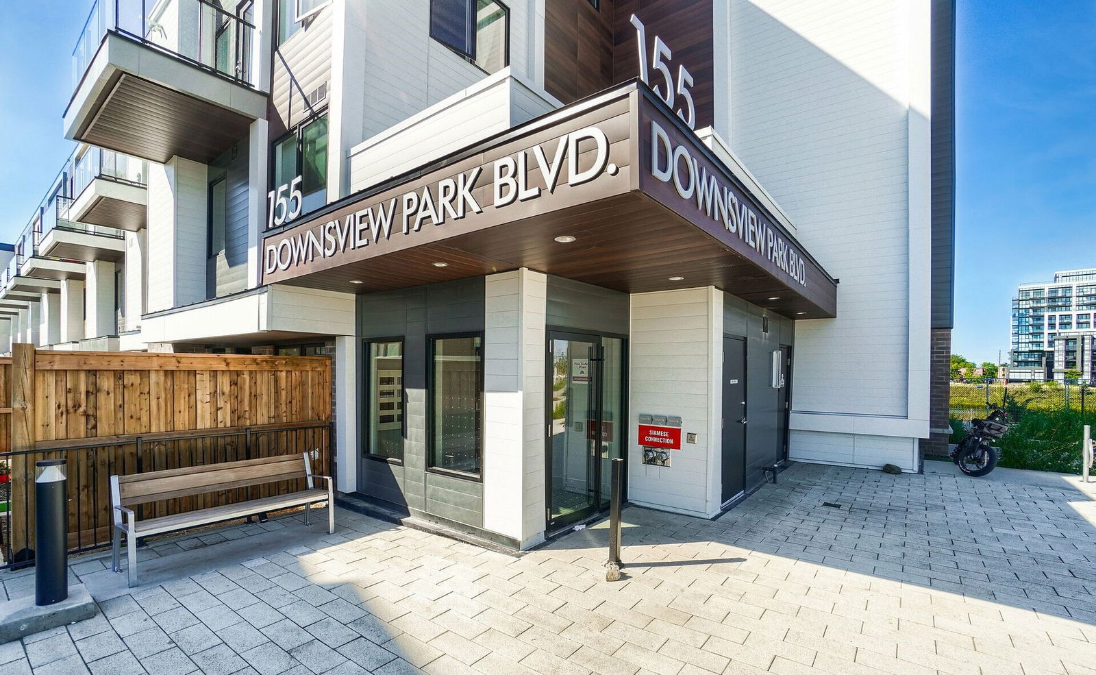 Entrance — Parkside Towns at Saturday, North York, Toronto