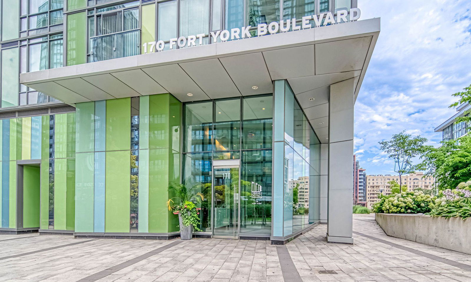 Entrance — Library District, Downtown, Toronto