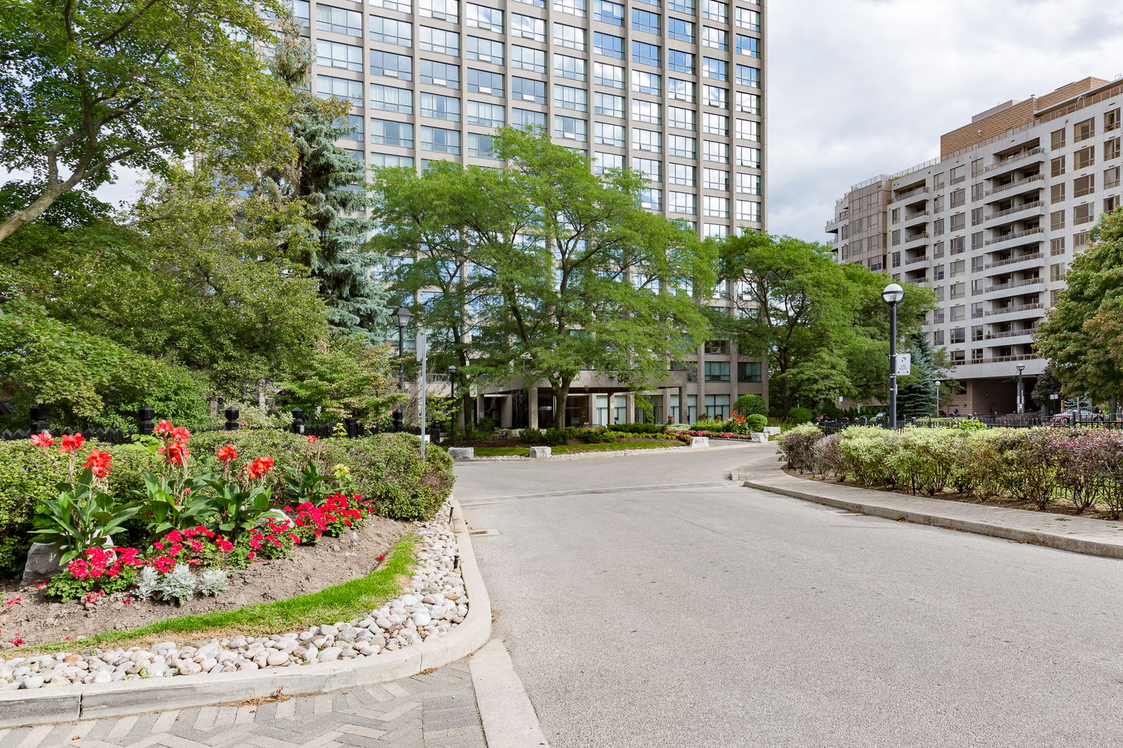 Entrance — Old Mill Towers, Etobicoke, Toronto