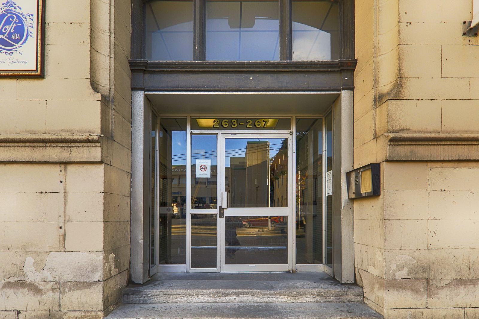 Entrance — 263 Adelaide, Downtown, Toronto