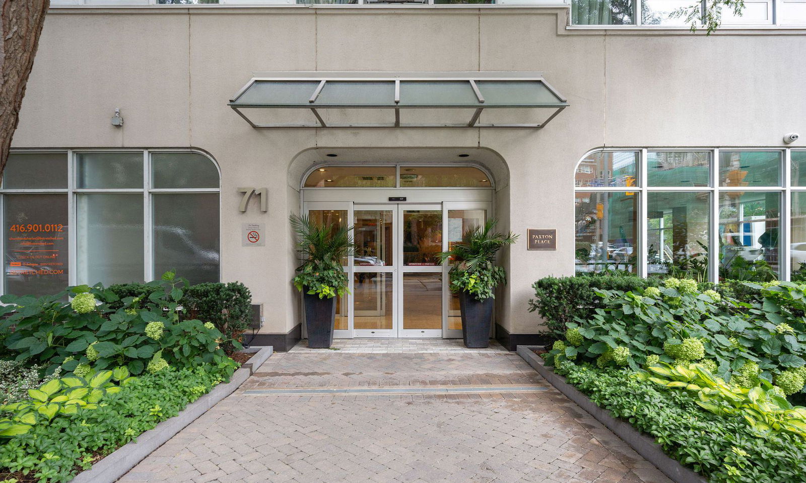 Entrance — Paxton Place, Downtown, Toronto