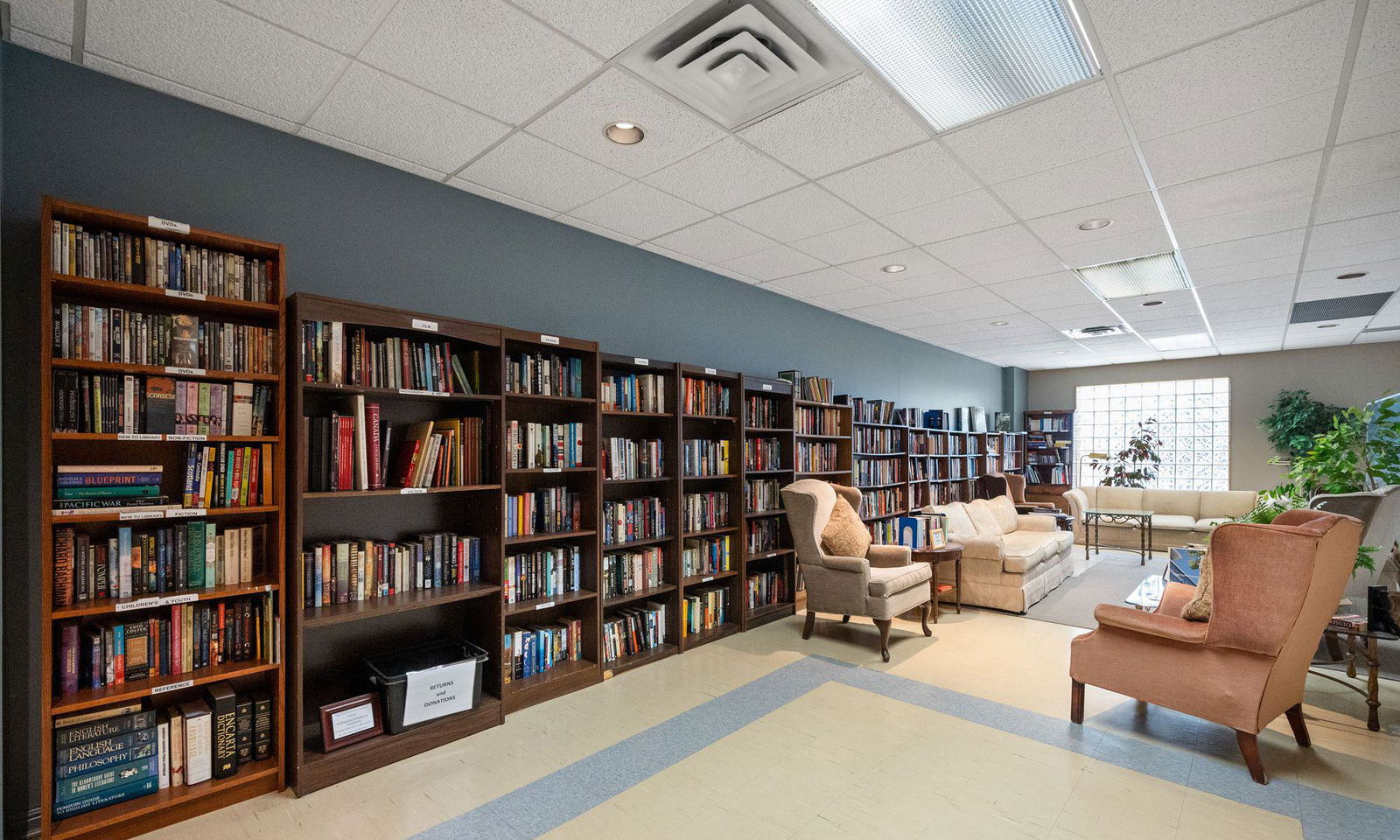 Library — Paxton Place, Downtown, Toronto