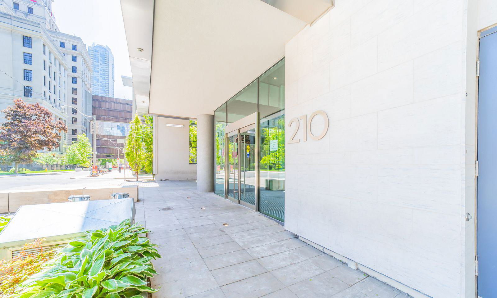 Entrance — No 210 Residences on Simcoe, Downtown, Toronto