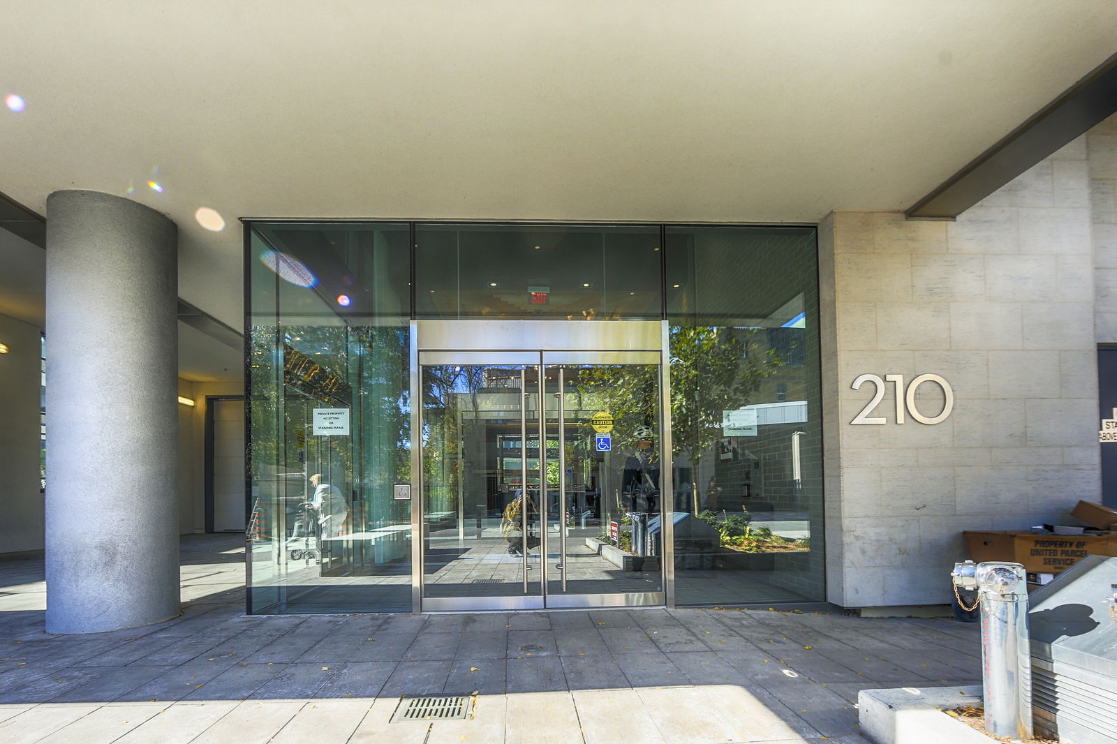 Entrance — No 210 Residences on Simcoe, Downtown, Toronto