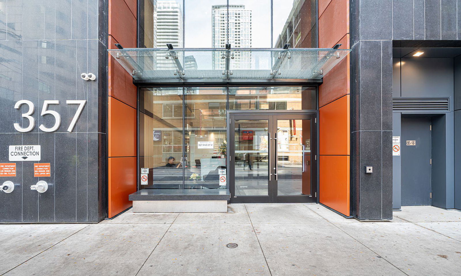 Entrance — 357 King Condos, Downtown, Toronto