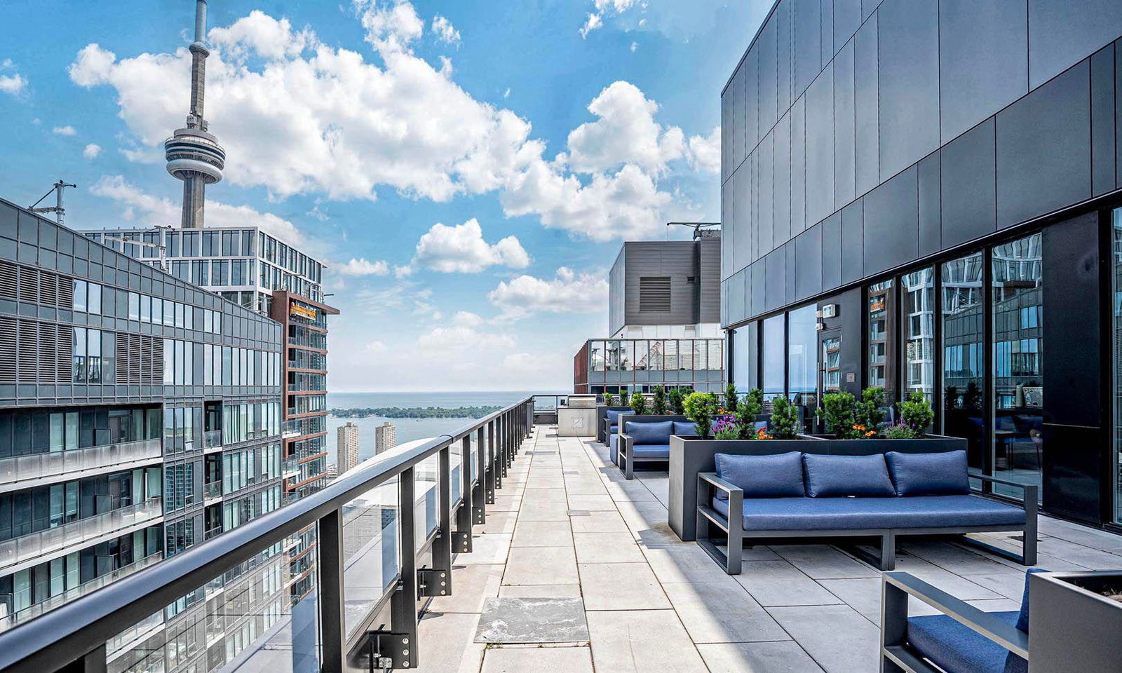 Rooftop Deck — 357 King Condos, Downtown, Toronto