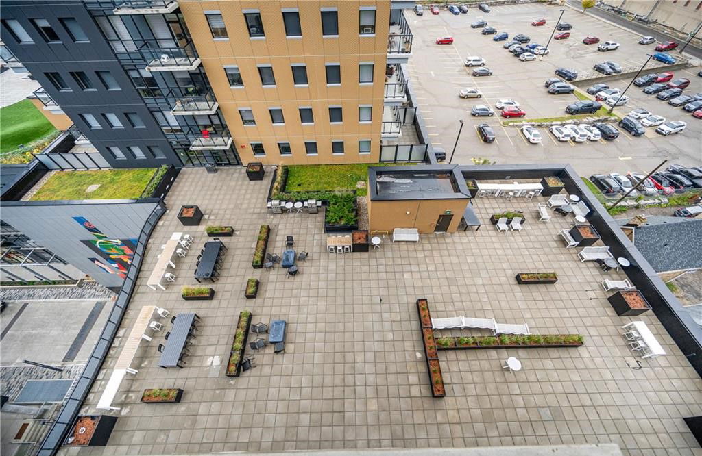 Rooftop Deck — Garment Street Condos, Kitchener, Toronto