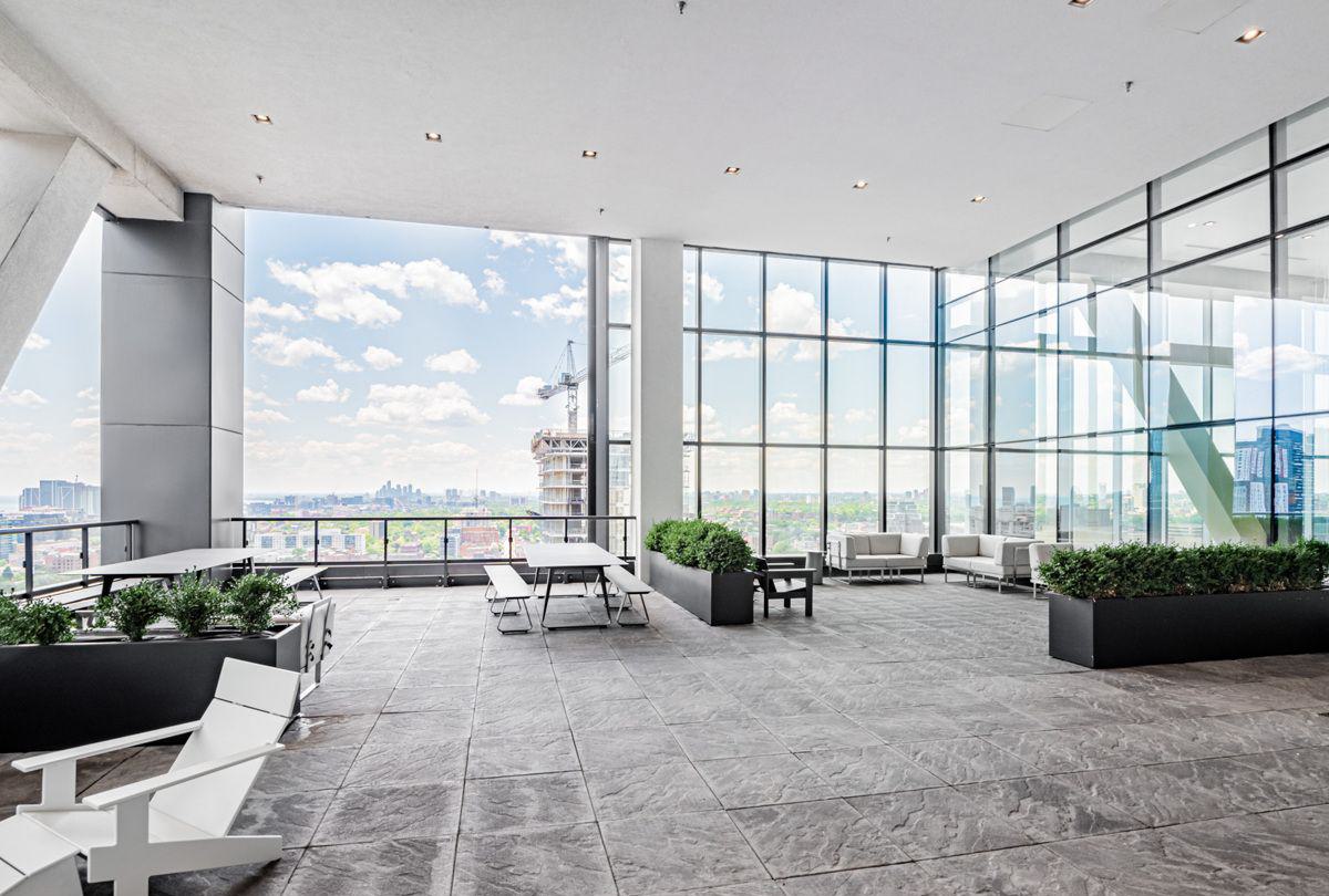 Rooftop Deck — The Residences of 488 University Avenue, Downtown, Toronto