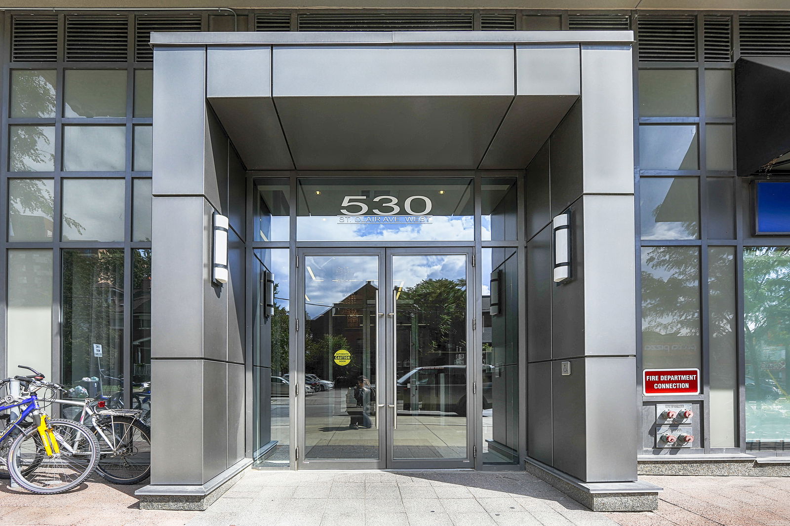 Entrance — 530 St Clair West, Midtown, Toronto