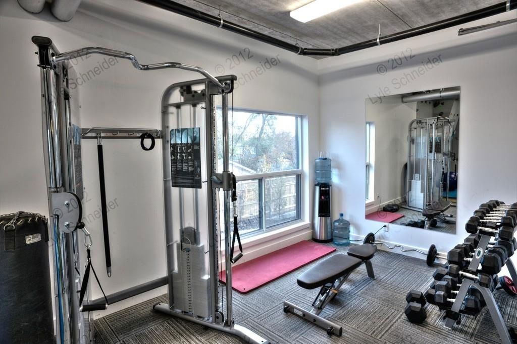 Gym — Silver Thread Lofts, Waterloo, Toronto