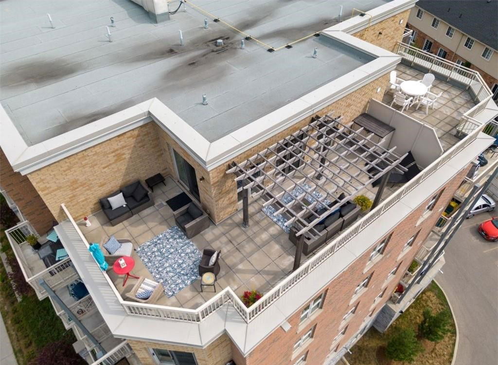 Rooftop Deck — RiverFront Condos, Cambridge, Toronto