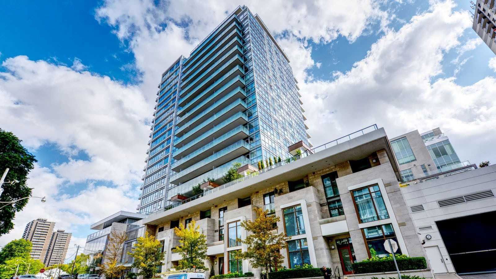 Exterior Side — Pears on the Avenue Condos, Downtown, Toronto