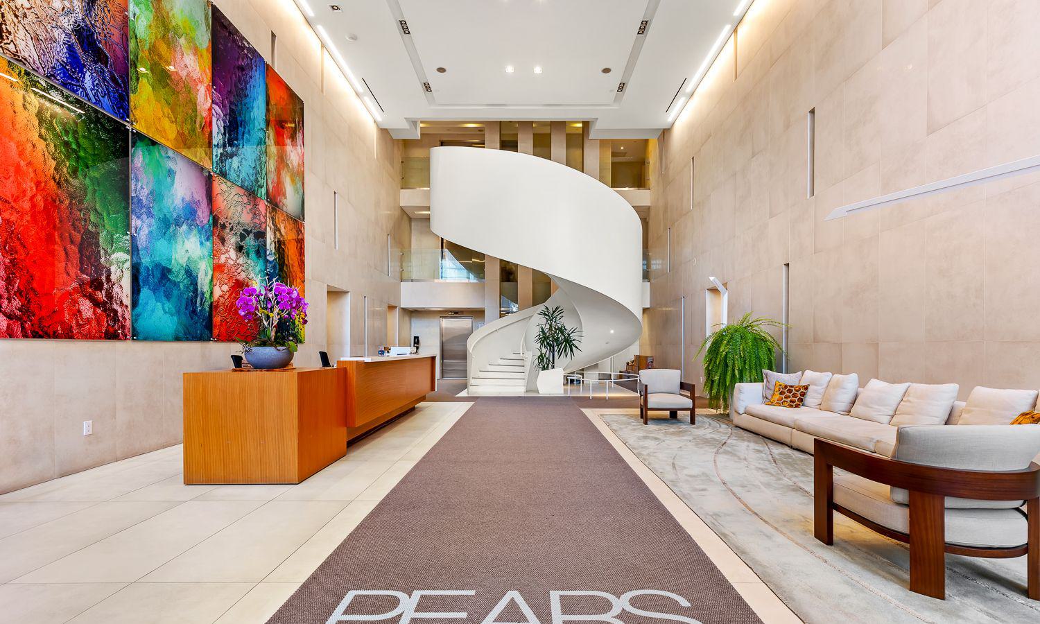 Lobby — Pears on the Avenue Condos, Downtown, Toronto