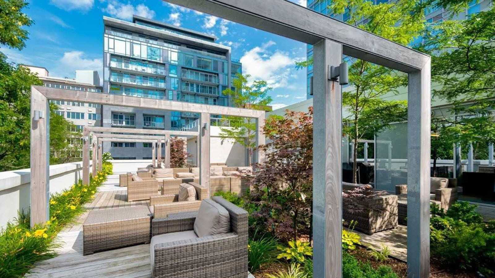 Rooftop Deck — Pears on the Avenue Condos, Downtown, Toronto