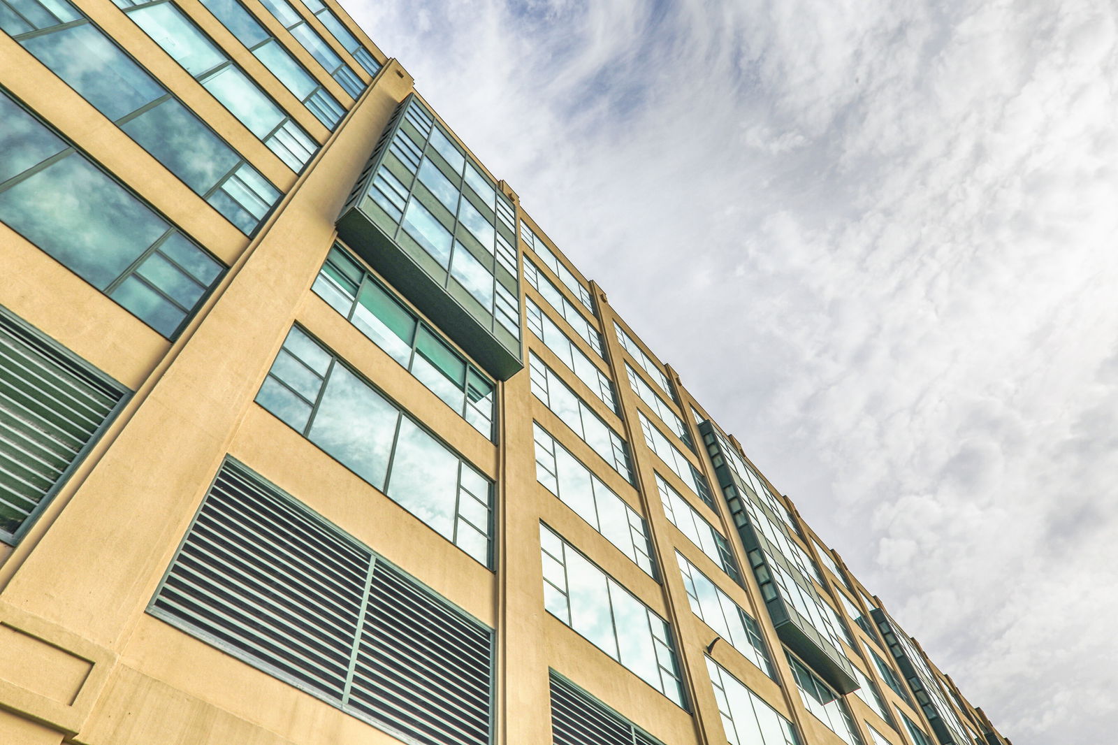 Exterior Sky — Queens Quay Terminal, Downtown, Toronto