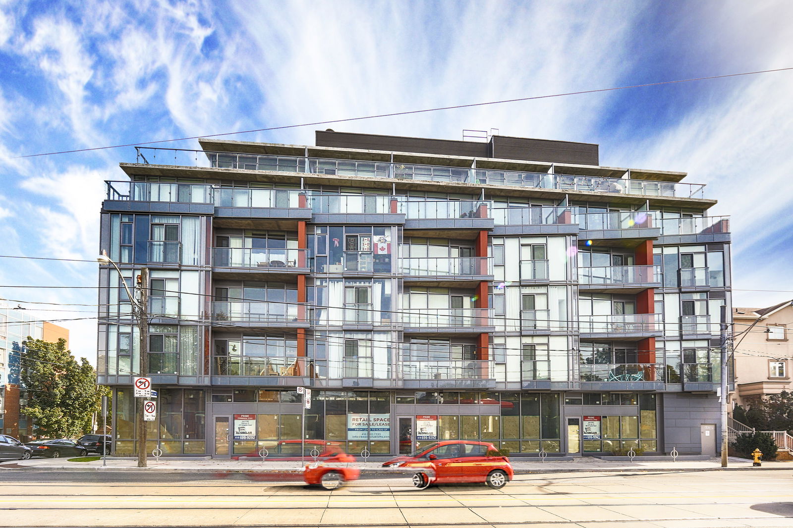 Exterior Facade — Beach Club Lofts, East End, Toronto