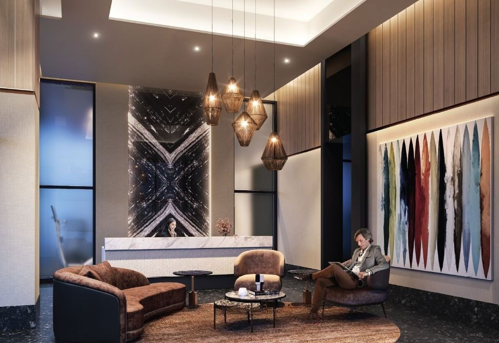 Lobby — ELLE Condos, Scarborough, Toronto