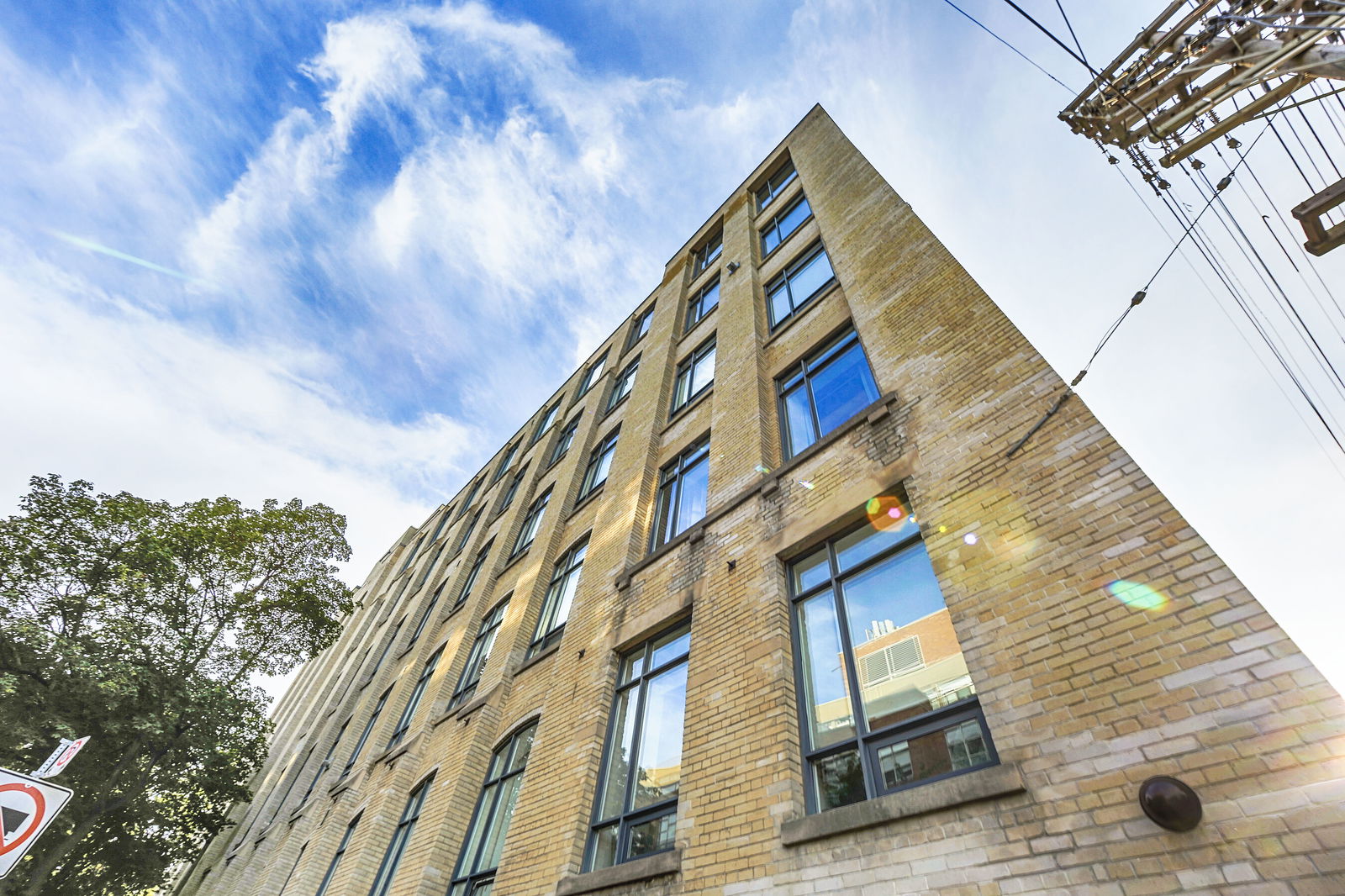 Exterior Sky — The Candy Factory Lofts, Downtown, Toronto