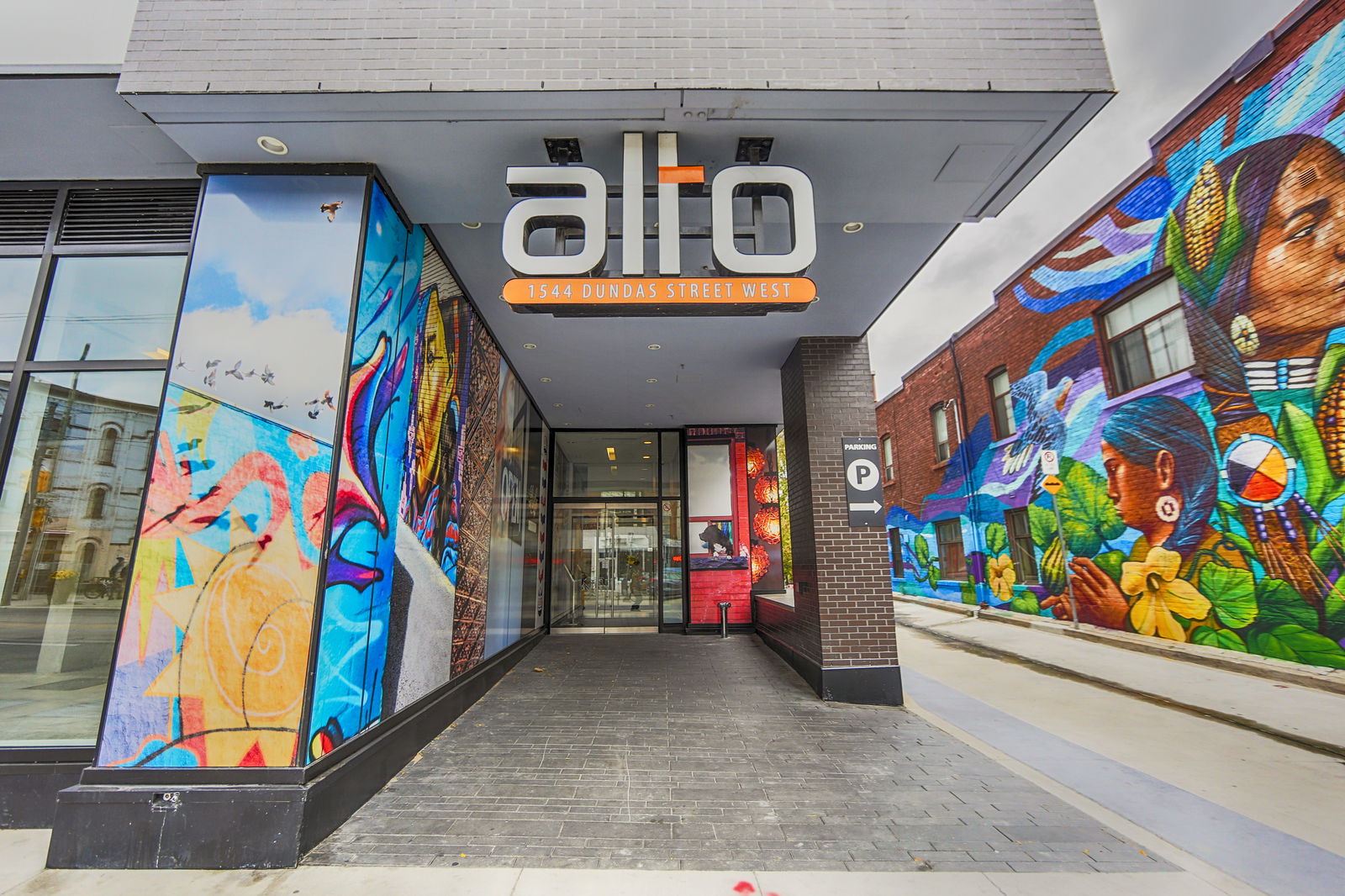 Entrance — Alto, West End, Toronto