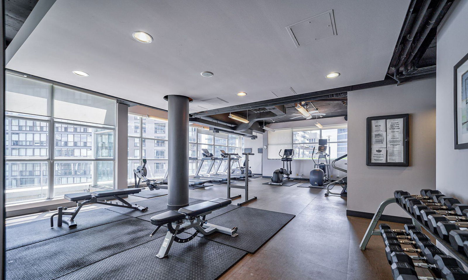 Gym — Eleven Residences, Downtown, Toronto