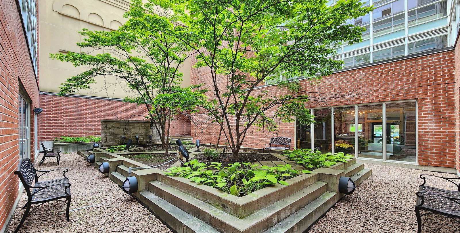 Patio — Eleven Residences, Downtown, Toronto