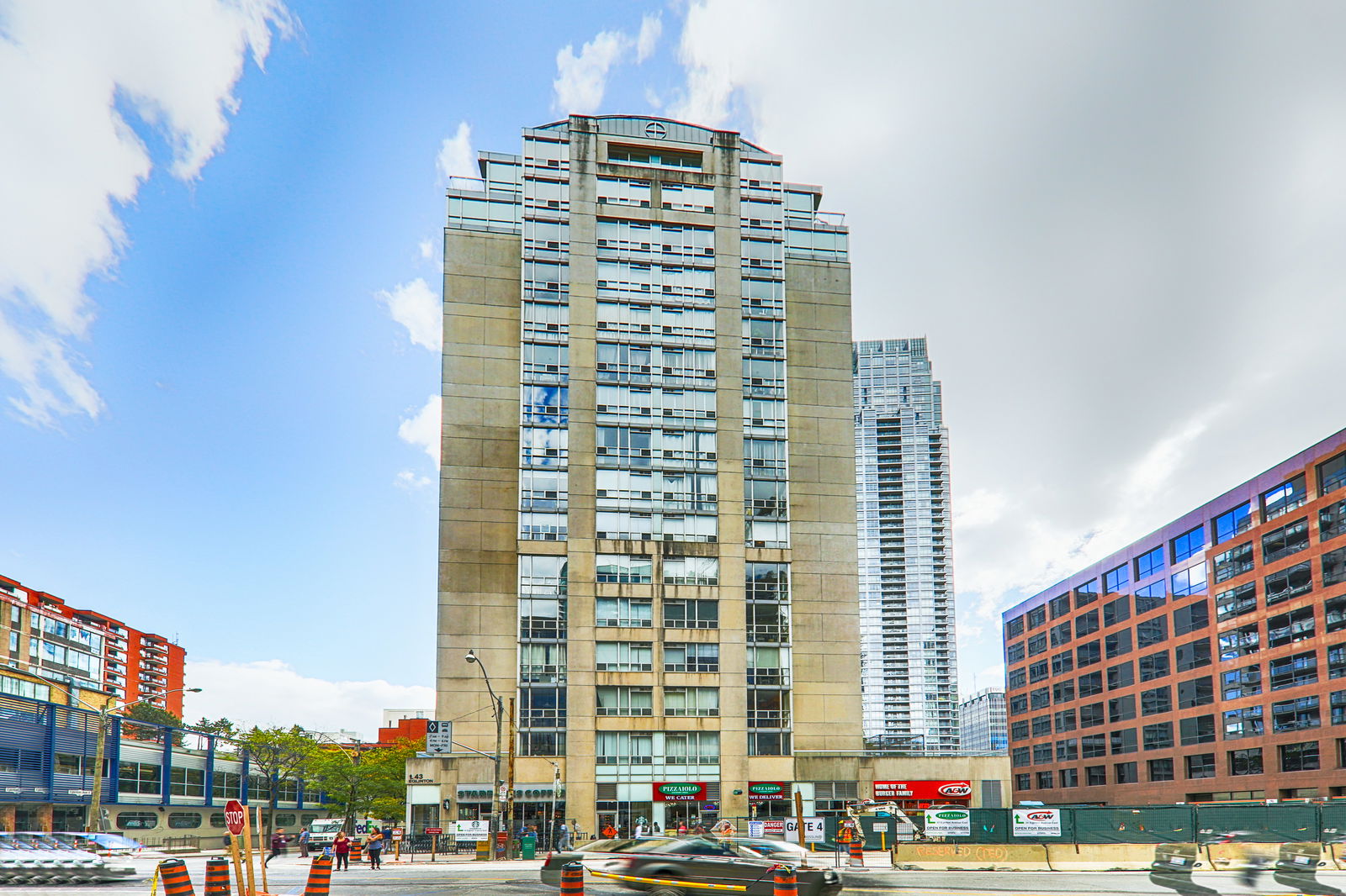 Exterior Facade — 43 Eglinton Avenue East Condos, Midtown, Toronto