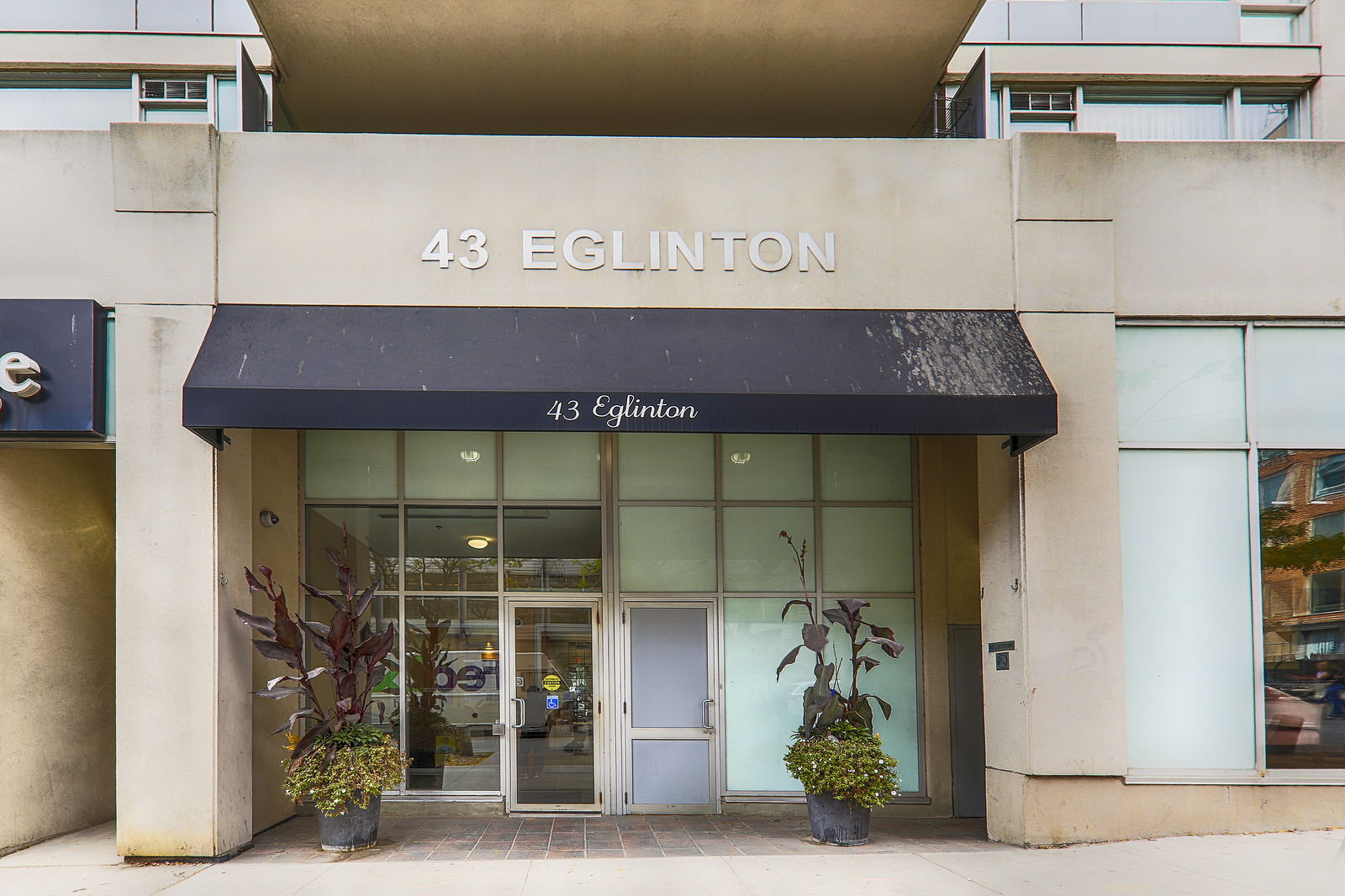 Entrance — 43 Eglinton Avenue East Condos, Midtown, Toronto