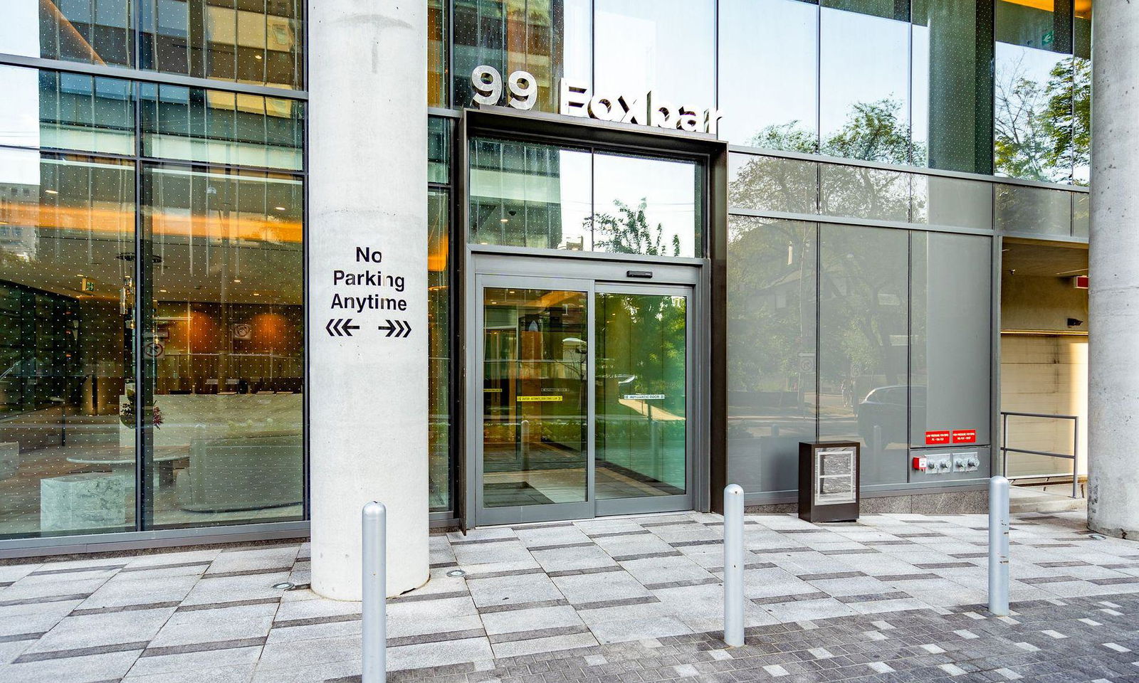 Entrance — Blue Diamond at Imperial Plaza Condos, Midtown, Toronto