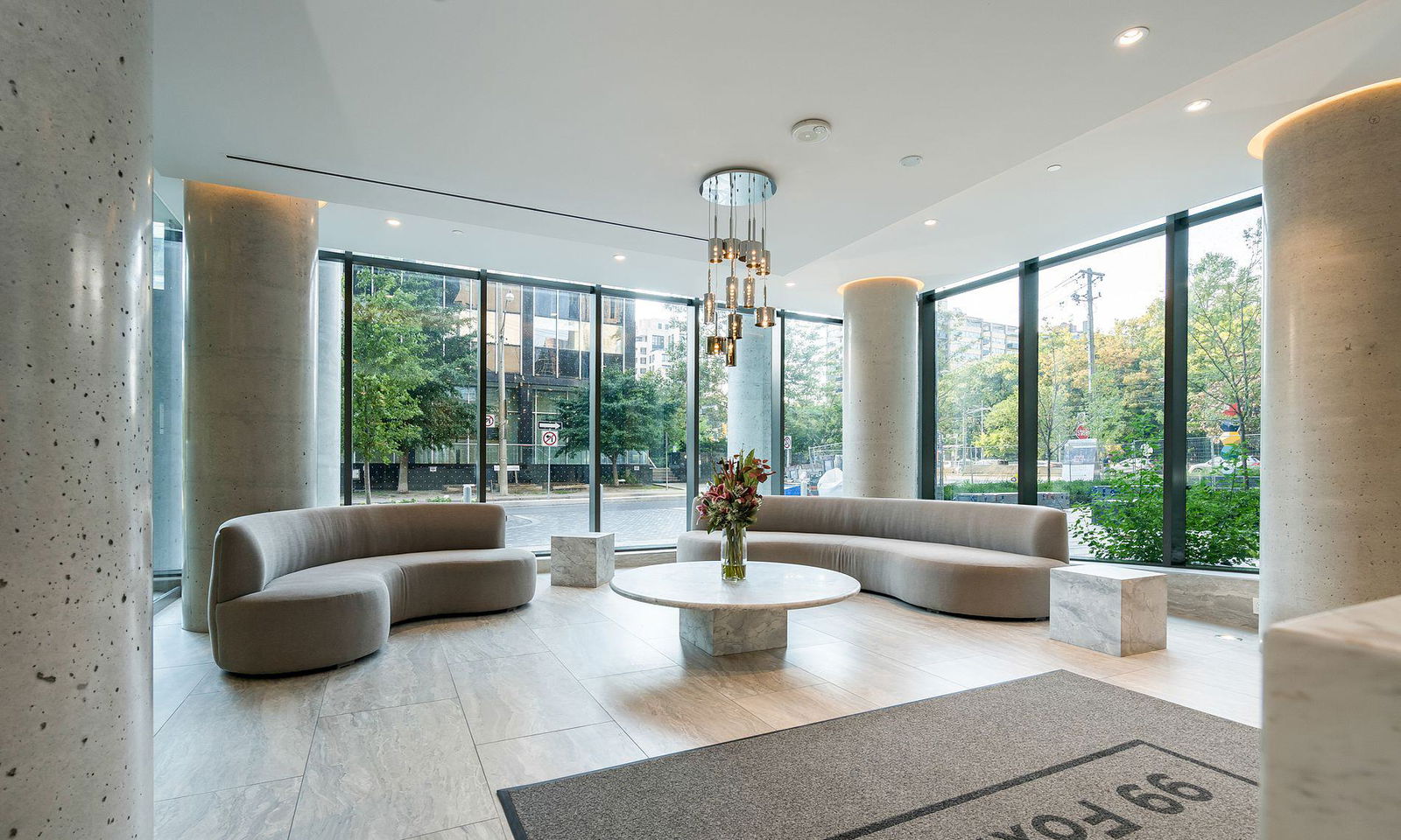 Lobby — Blue Diamond at Imperial Plaza Condos, Midtown, Toronto