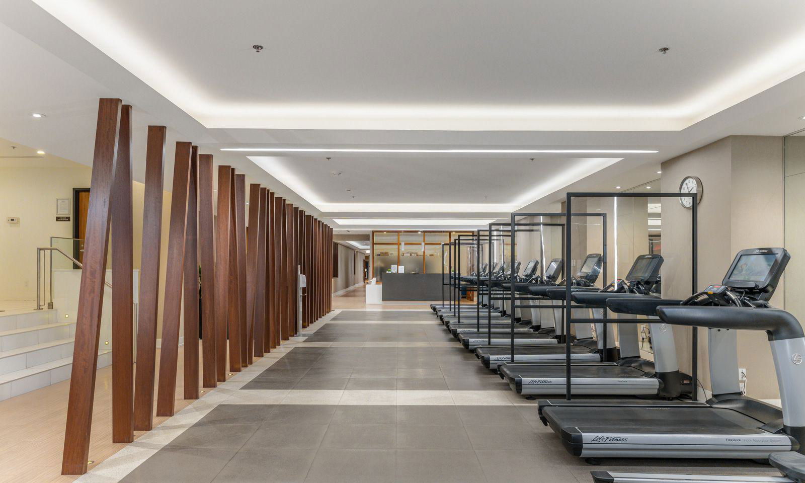 Gym — Blue Diamond at Imperial Plaza Condos, Midtown, Toronto