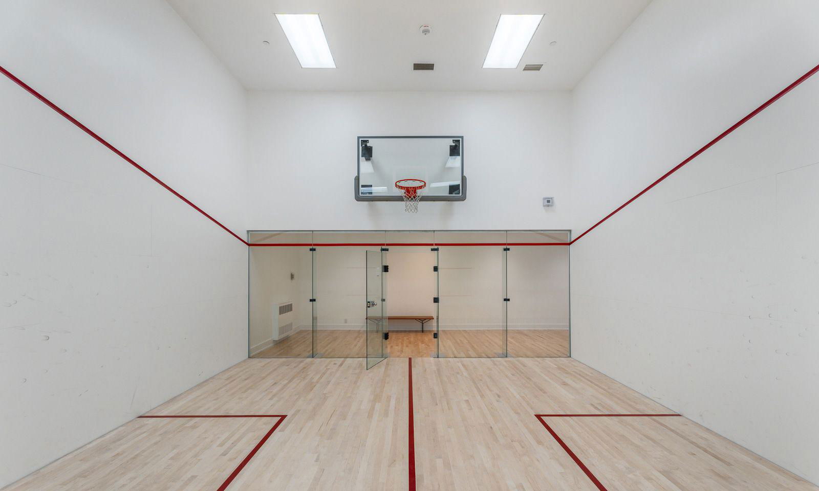 Squash Court — Blue Diamond at Imperial Plaza Condos, Midtown, Toronto