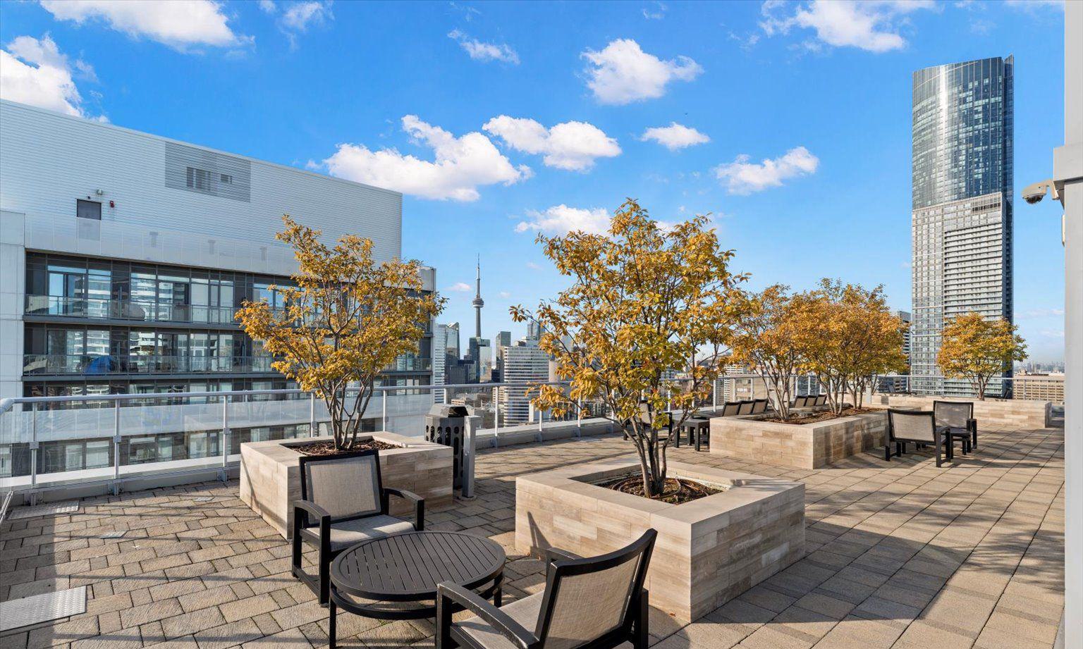 Rooftop Deck — 365 Church Condos, Downtown, Toronto