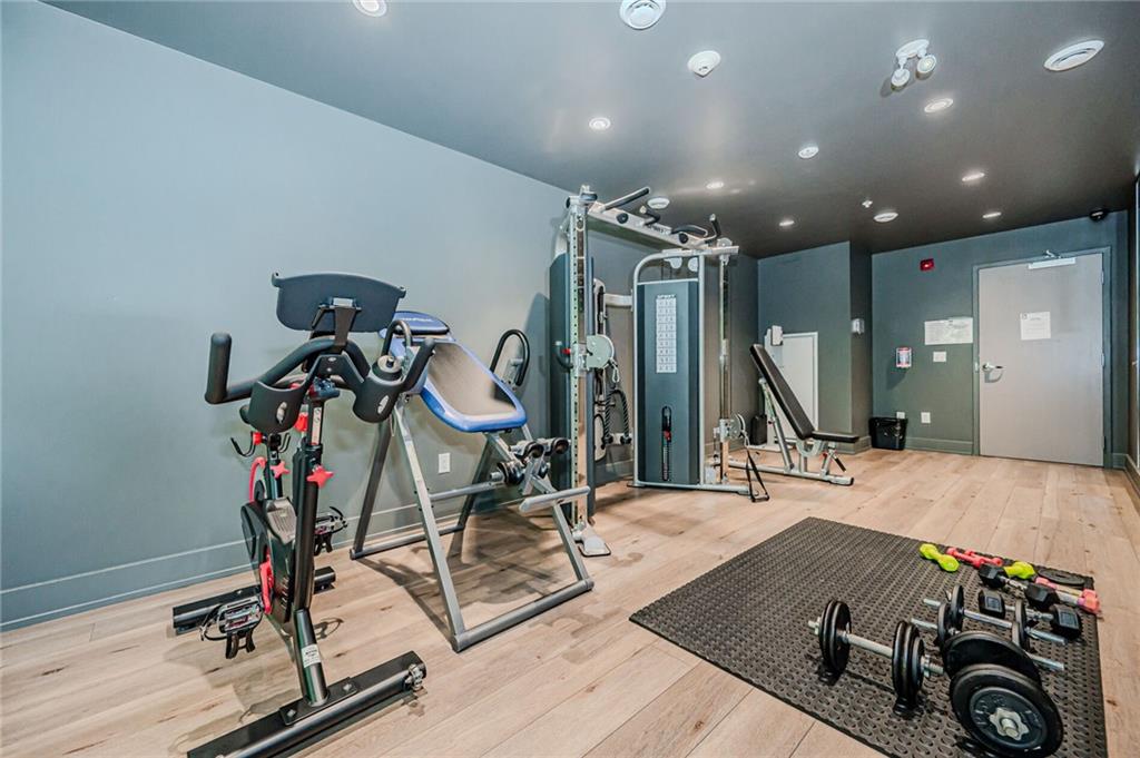 Gym — Vista Condos on Charlton, Hamilton, Toronto