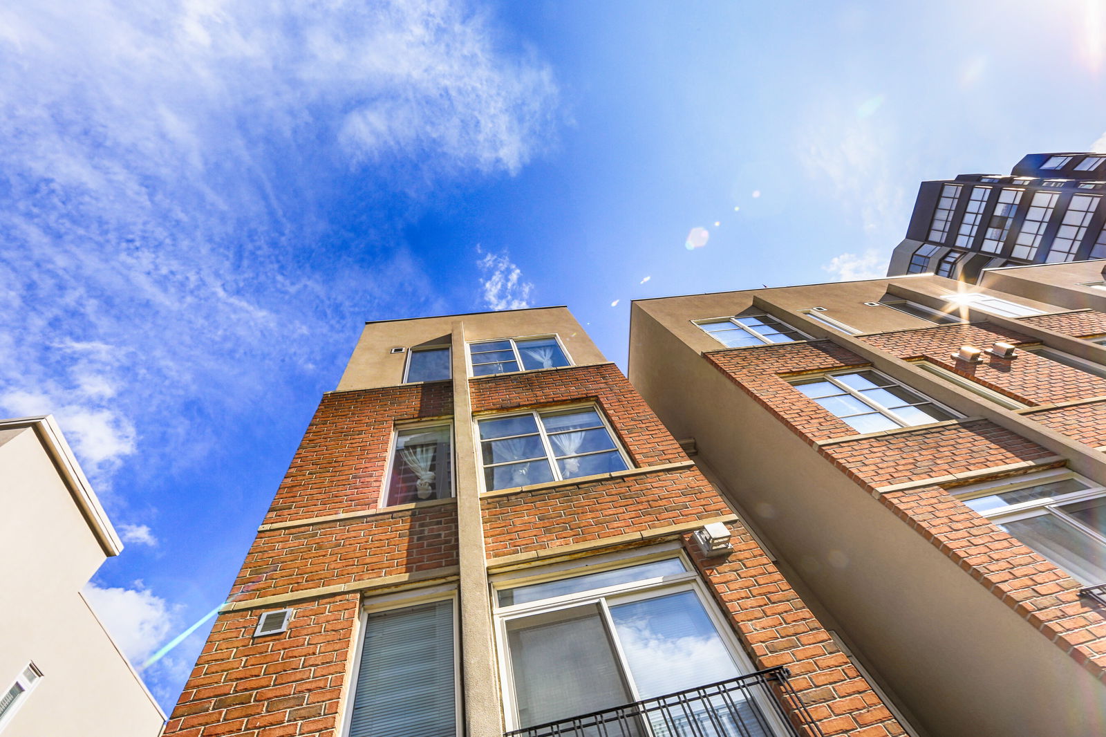 Exterior Sky — The Central Townhouses, Downtown, Toronto