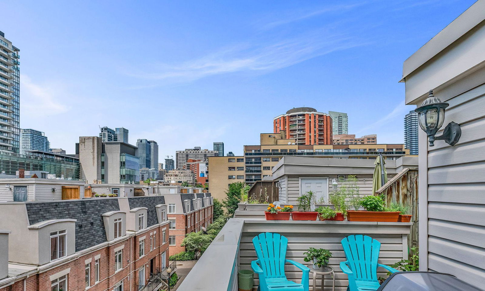 Rooftop Deck — The Central Townhouses, Downtown, Toronto