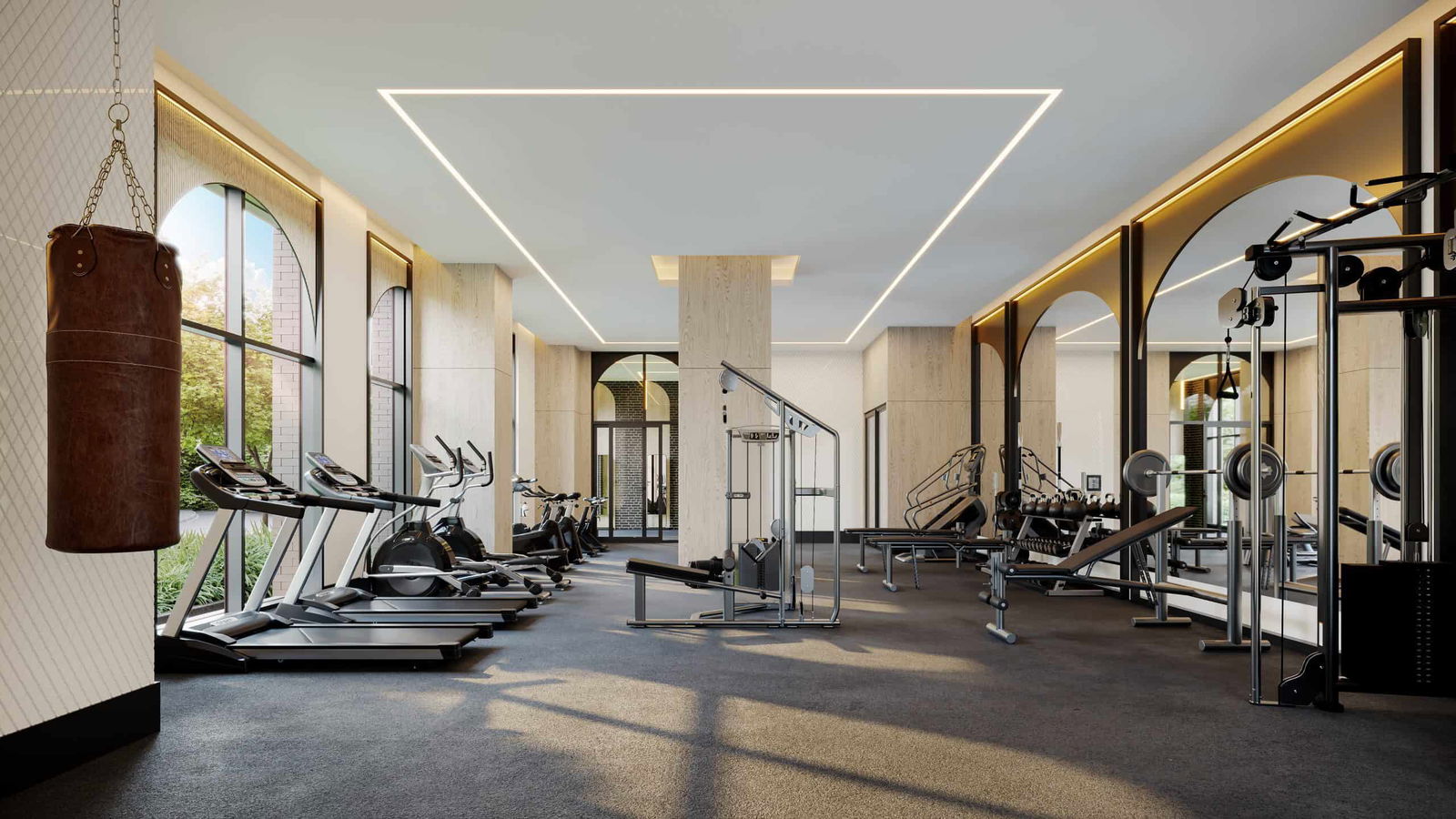 Gym — Martha James Condos, Burlington, Toronto