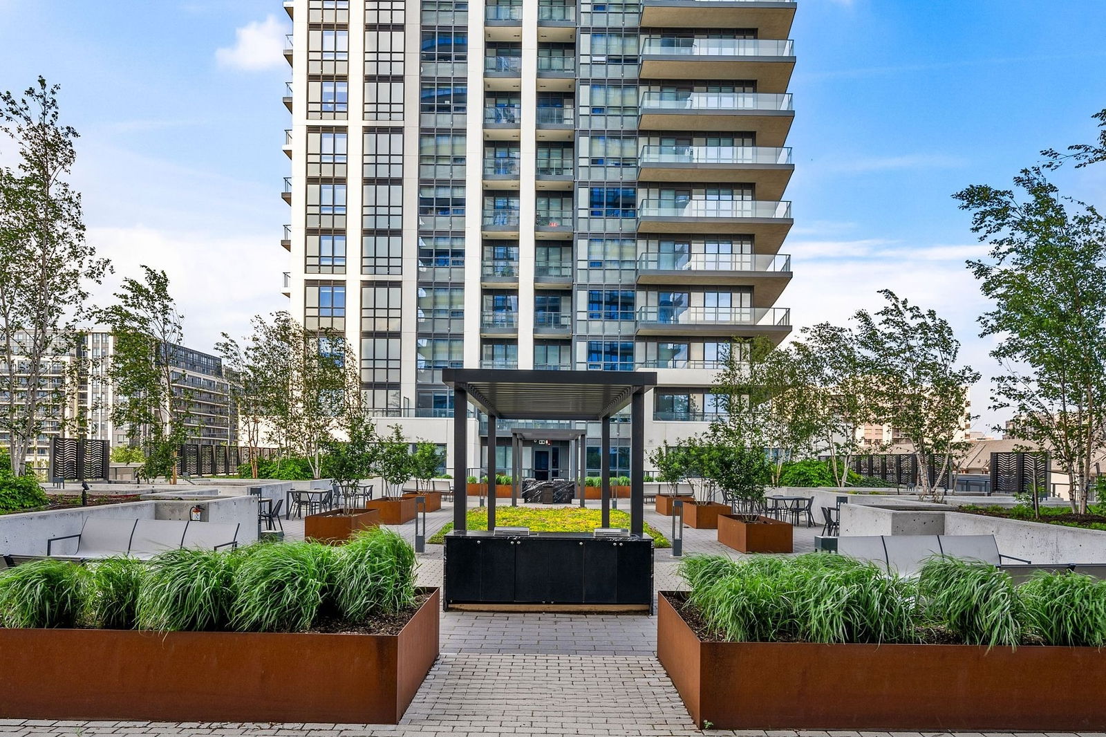 Rooftop Deck — Pavilia Towers Condos, Markham, Toronto