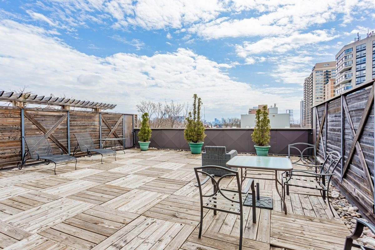 Rooftop Deck — Boutique 60 Montclair, Midtown, Toronto