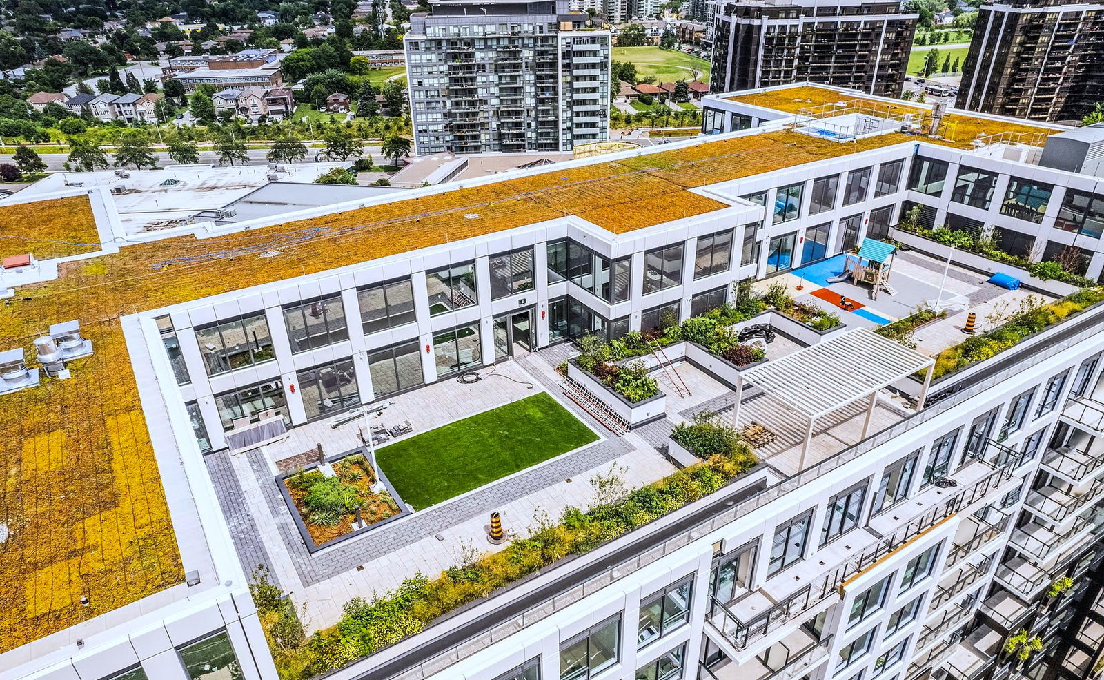 Rooftop Deck — WestLine Condos, North York, Toronto