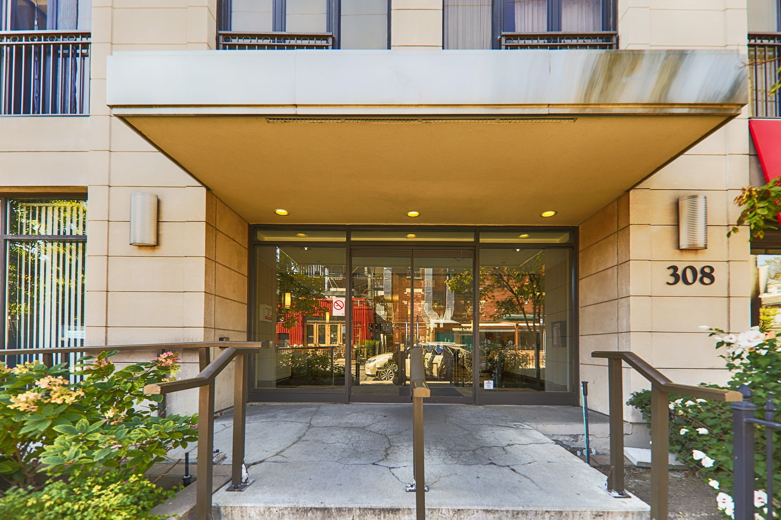 Entrance — The Europa, West End, Toronto