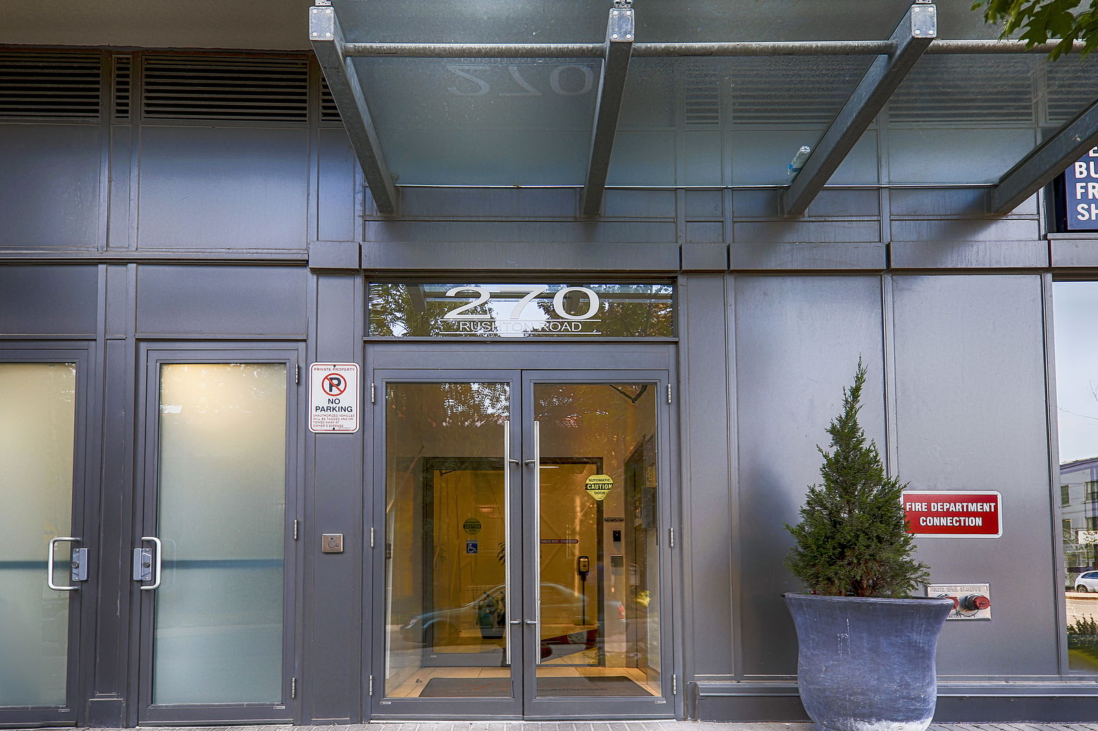 Entrance — The Rushton Condos, Midtown, Toronto